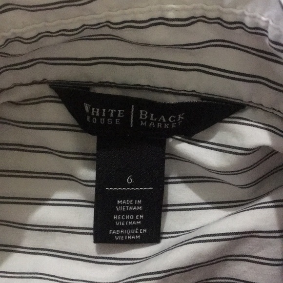 White and gray work shirt - Picture 2 of 2